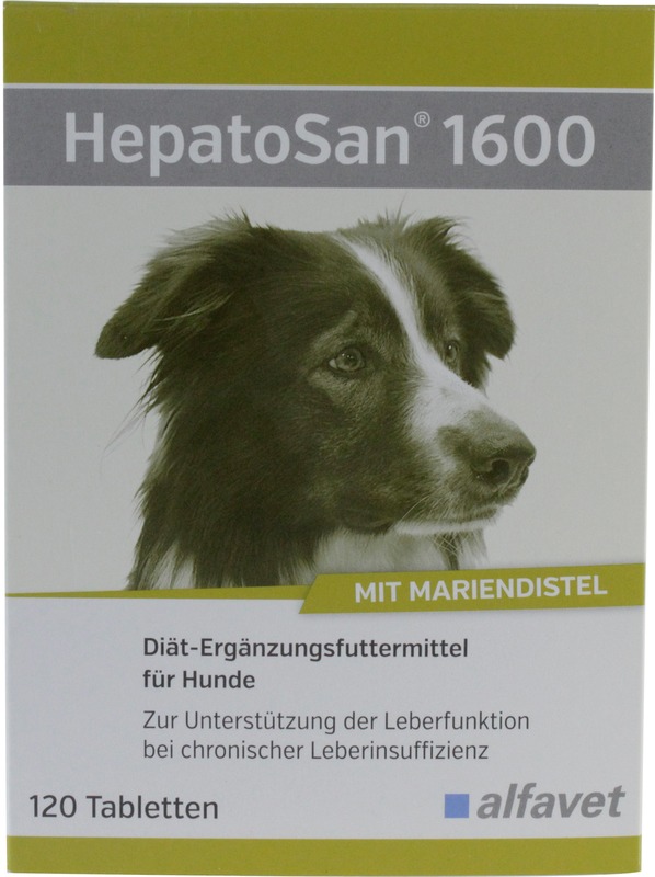 HEPATOSAN 1600 Diät-Erg.Futterm.Tab.f.Hunde