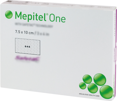 MEPITEL One 7,5x10 cm Silikon Netzverband - 10St