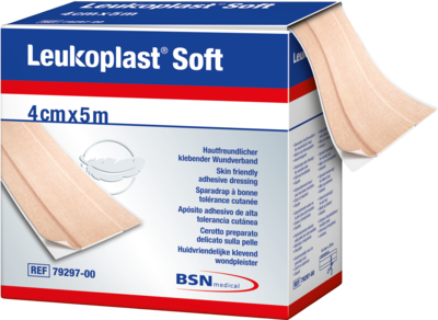 LEUKOPLAST soft Pflaster 4 cmx5 m Rolle - 1St