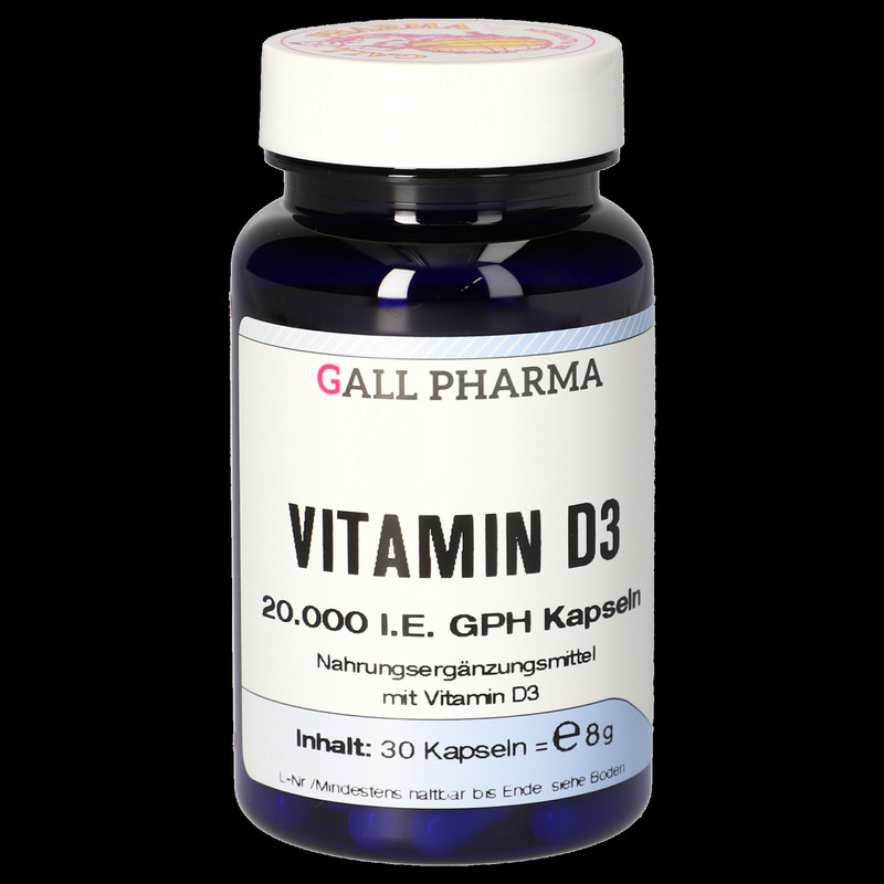 VITAMIN D3 20.000 I.E. GPH Kapseln