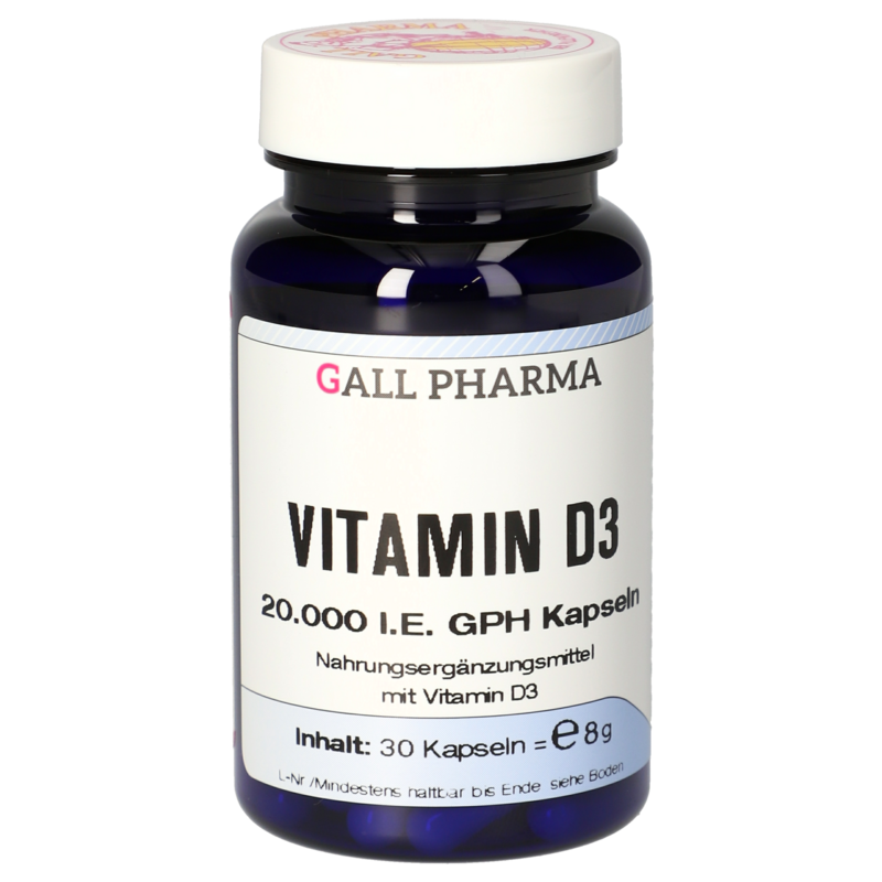 VITAMIN D3 20.000 I.E. GPH Kapseln