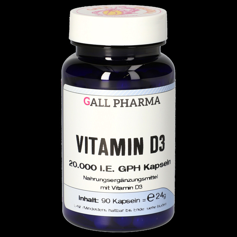 VITAMIN D3 20.000 I.E. GPH Kapseln