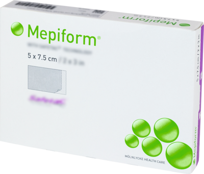 MEPIFORM 5x7,5 cm Verband - 5St