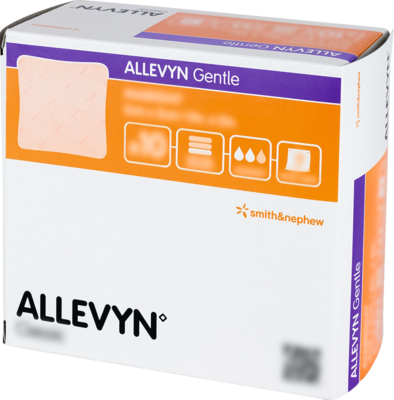 ALLEVYN Gentle 5x5 cm Schaumverband - 10St