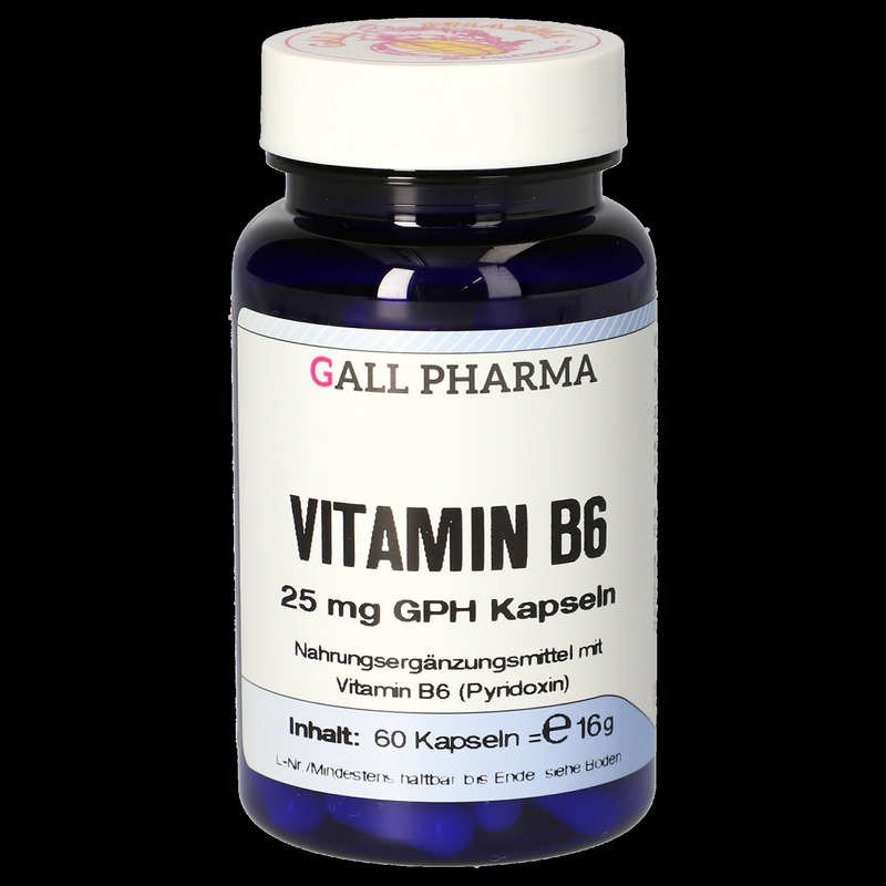 VITAMIN B6 25 mg GPH Kapseln