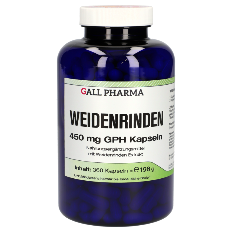 WEIDENRINDEN 450 mg GPH Kapseln