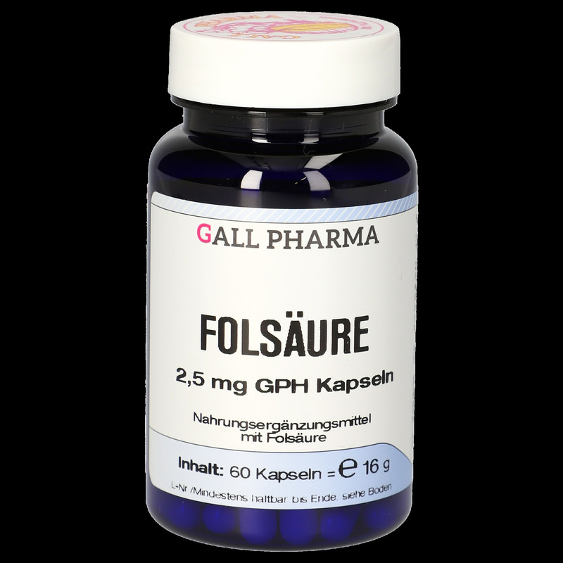 FOLSÄURE 2,5 mg GPH Kapseln