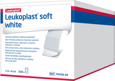 LEUKOPLAST soft white Pflaster 8 cmx5 m Rolle - 1St