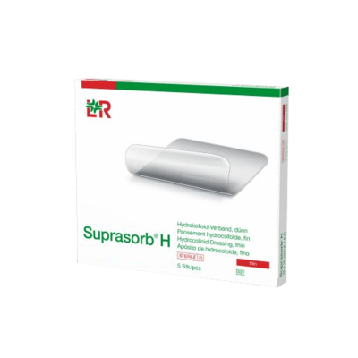 SUPRASORB H Hydrokoll.Verb.dünn 5x5 cm - 10St