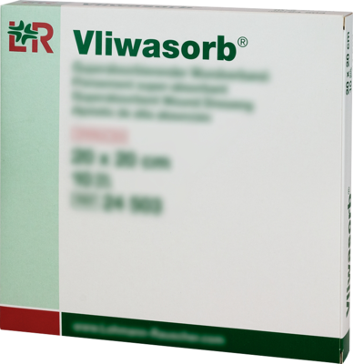 VLIWASORB superabsorb.Saugkomp.steril 20x20 cm - 10St