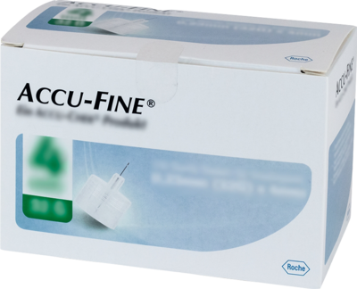 ACCU FINE sterile Nadeln f.Insulinpens 4 mm 32 G - 100St