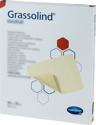 GRASSOLIND Salbenkompressen 10x10 cm steril - 10St