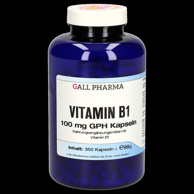 VITAMIN B1 100 mg GPH Kapseln