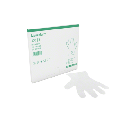 MANUPLAST Einmal Handschuhe PE Gr.S - 100St