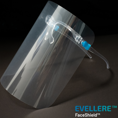 FACESHIELD Gesichtsvisier P Set einzel - 1St