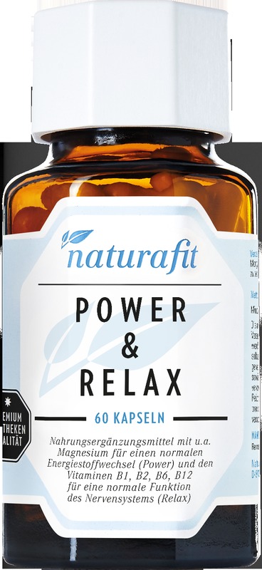 NATURAFIT Power & Relax Aschw.Rhod.OPC Q10 BVit.Mg