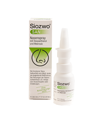 SIOZWO SAN Meerwasser Nasenspray m.Dexpanthenol - 20ml