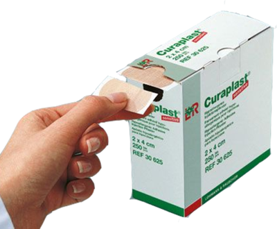 CURAPLAST Inj.-Pflaster sensitiv 2x4 cm - 500St