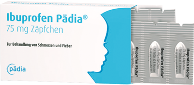 IBUPROFEN Pädia 75 mg Zäpfchen - 10St