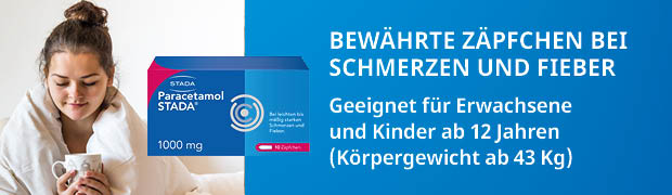 Paracetamol STADA® 1000 mg Zäpfchen