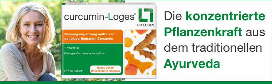 curcumin-Loges Kurkuma Kapseln. Pflanzenkraft aus dem Ayurveda