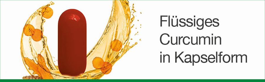curcumin-Loges enthält flüssiges Curcumin