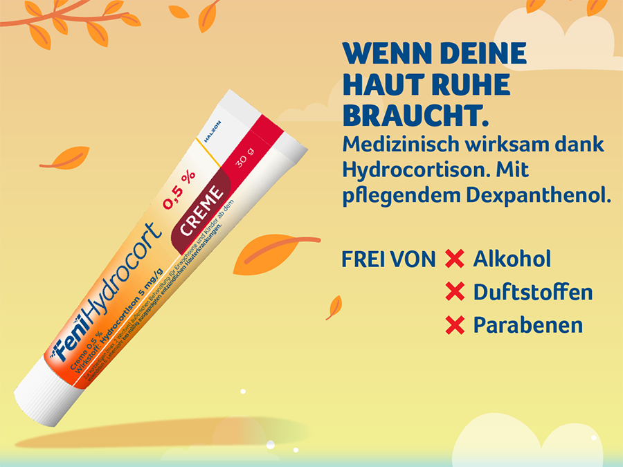 Wenn deine Haut Ruhe braucht.
