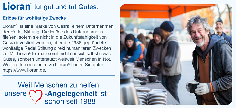 Lioran tut gut und tut Gutes