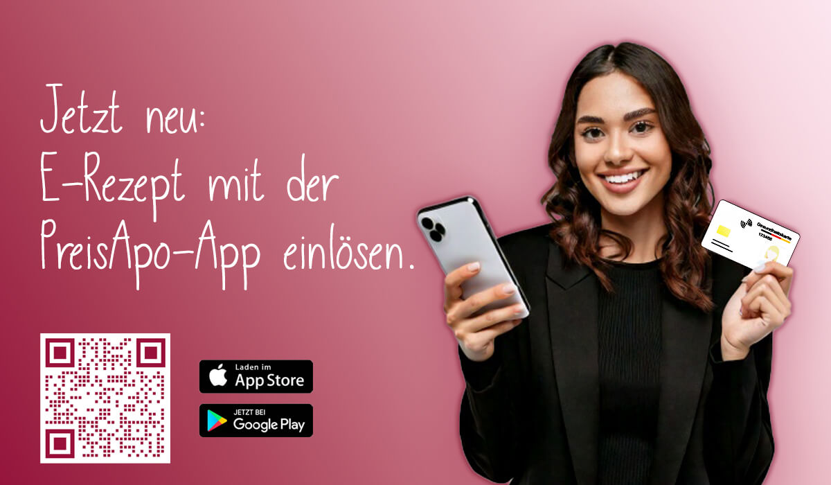 E-Rezept jetzt mit der neuen Preis Apo App einlösen