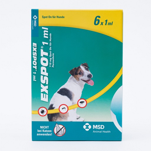 EXSPOT Lösung f.Hunde