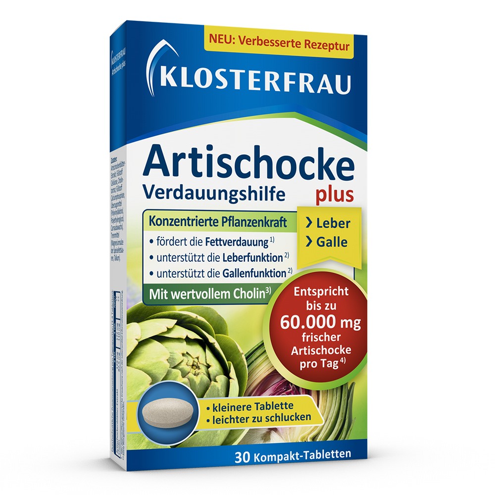KLOSTERFRAU Artischocke plus Cholin Tabletten