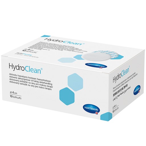 HYDROCLEAN Kompressen 4 cm rund steril - 10St