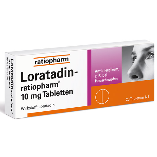 LORATADIN-ratiopharm 10 mg Tabletten