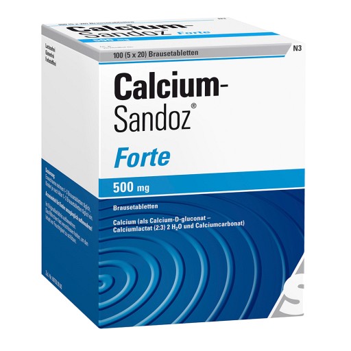 CALCIUM SANDOZ forte Brausetabletten