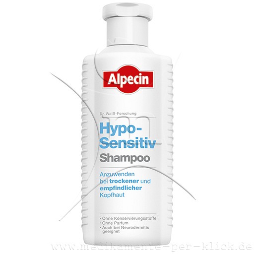 ALPECIN Hypo Sensitiv Shampoo b.tr.+empf.Kopfh.