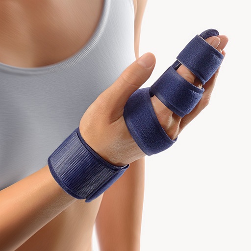 BORT DigiSoft Fingerorthese Gr.3 blau - 1St