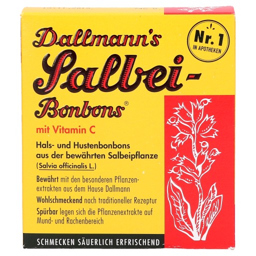 DALLMANN'S Salbei Bonbons m.Vit.C.