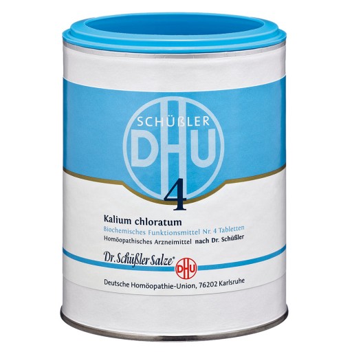 BIOCHEMIE DHU 4 Kalium chloratum D 6 Tabletten - 1000St - DHU Nr. 3 & 4