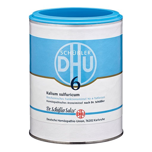 BIOCHEMIE DHU 6 Kalium sulfuricum D 3 Tabletten - 1000St - DHU Sets und Kuren