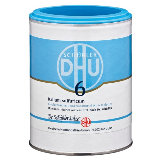 BIOCHEMIE DHU 6 Kalium sulfuricum D 6 Tabletten - 1000St - DHU Nr. 5 & 6