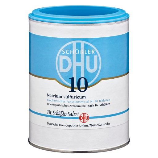 BIOCHEMIE DHU 10 Natrium sulfuricum D 6 Tabletten - 1000St - DHU Nr. 9 & 10