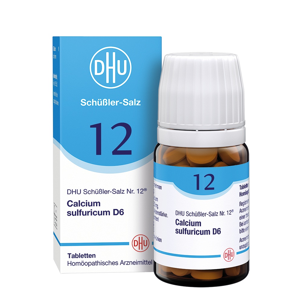 BIOCHEMIE DHU 12 Calcium sulfuricum D 6 Tabletten