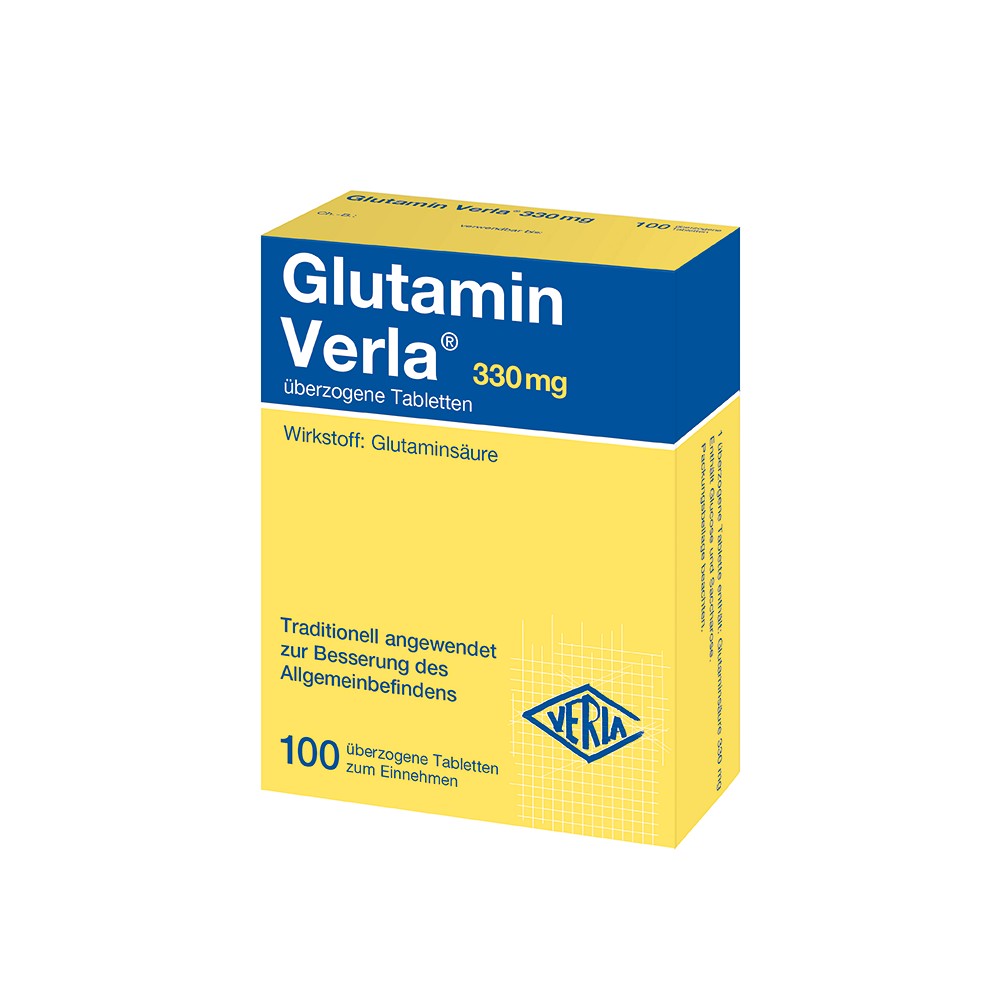 GLUTAMIN VERLA überzogene Tabletten