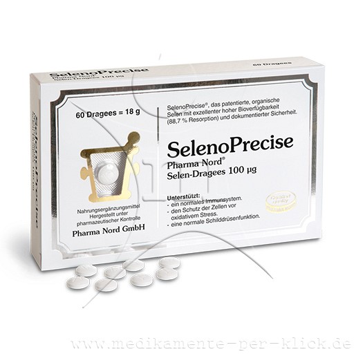 SELENOPRECISE 100 µg Pharma Nord Dragees