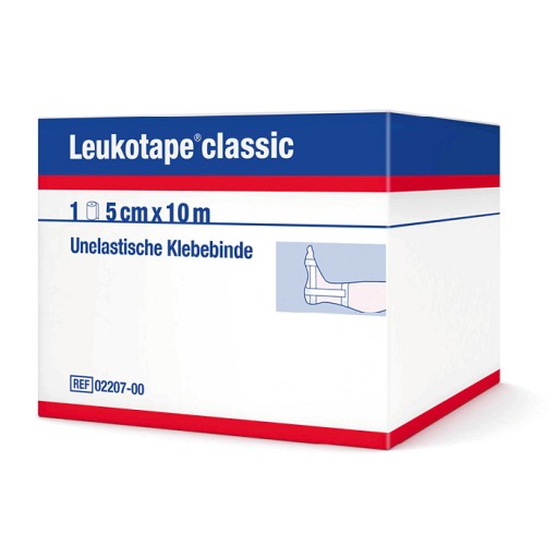 LEUKOTAPE Classic 5 cmx10 m weiß - 1St
