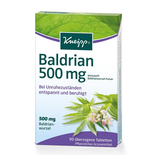 KNEIPP Baldrian 500 überzogene Tabletten