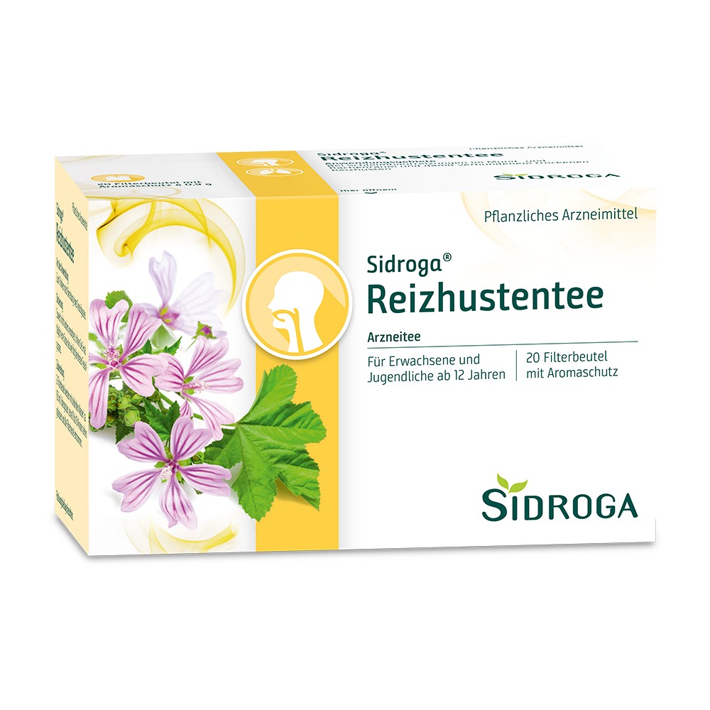 SIDROGA Reizhustentee Filterbeutel - 20X0.9g - Erkältung