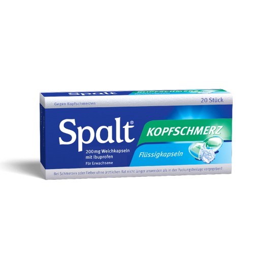 SPALT Kopfschmerz Weichkapseln