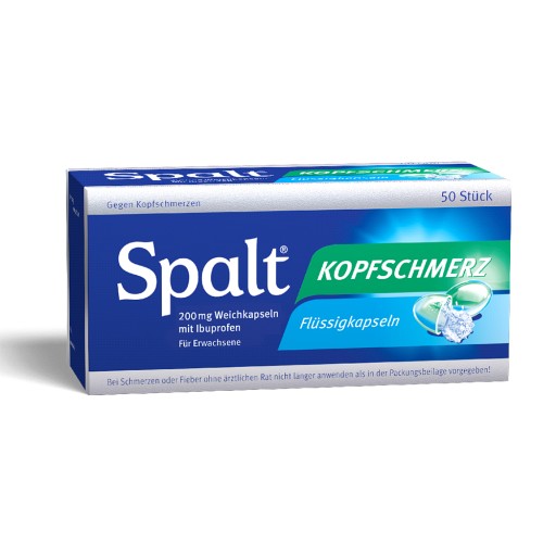 SPALT Kopfschmerz Weichkapseln