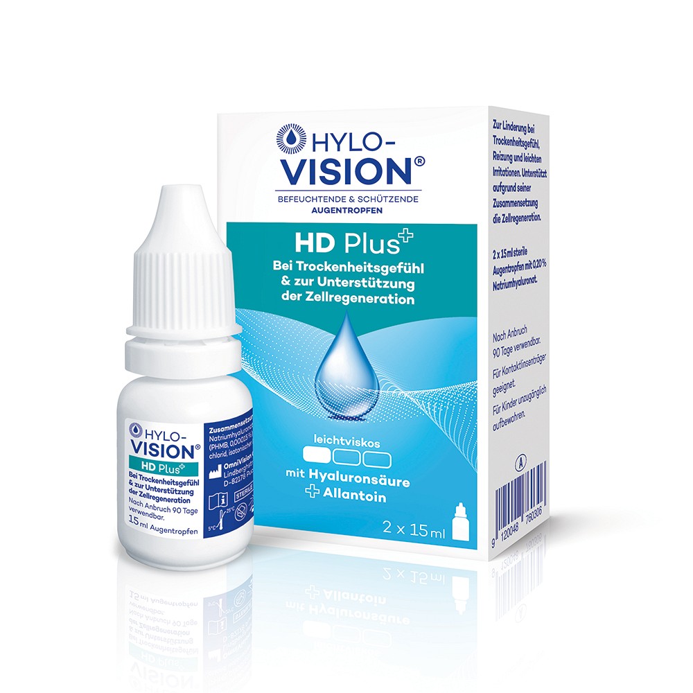 HYLO-VISION HD Plus Augentropfen